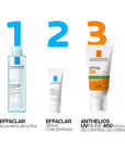 La Roche-Posay Kit Anthelios UVMune 400 Oil Control Gel-Crema 50ml. + Effaclar Duo Serum 3ml. + Agua Micelar 50ml.