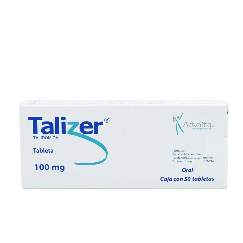 Talizer Tabletas 100 Mg. Caja C/50