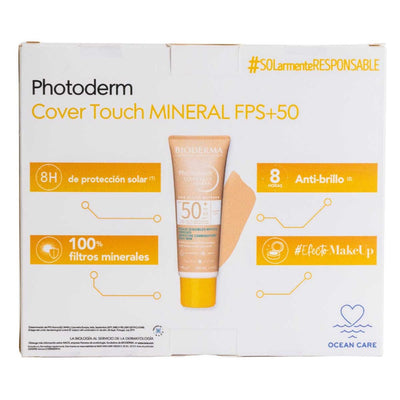 Kit-Photoderm Cover Touch Tono Claro 40ml+Sensibio H2O Eye 9ml+Sensibio H2O 10ml