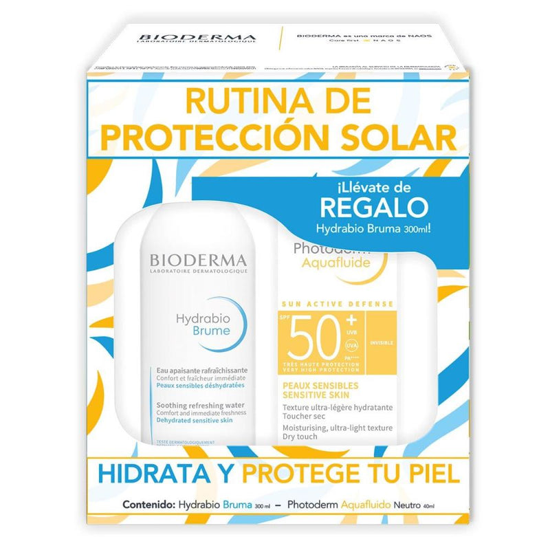 Kit Photoderm Aquafluido Neutro 40ml + Hydrabio Bruma 300ml