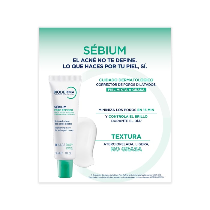 Bioderma Sébium Pore Refiner + Sébium Gel 200 ml Tubo