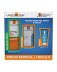 La Roche-Posay Kit Anthelios Gel-Crema Oil Control SPF 50+ 50 ml + Hyalu B5 Serum 15 ml + Effaclar Creme Moussante 15 ml