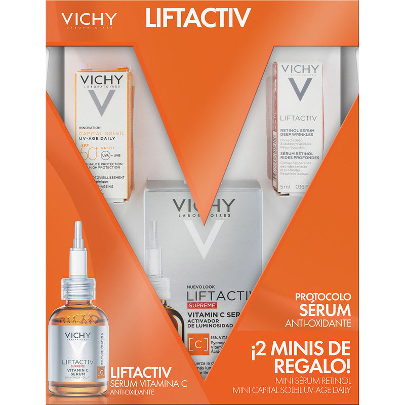 Vichy Kit Vitamin C Protocolo Anti-Oxidante Navidad.