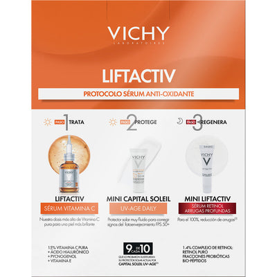 Vichy Kit Vitamin C Protocolo Anti-Oxidante Navidad.