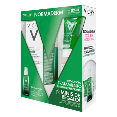 Kit-Normaderm Piel Grasa 50ml + Gel Limpiador 15 + Protector Solar Ia24 3ml