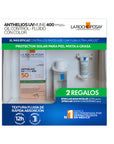 La Roche-Posay Kit Anthelios UV Mune 400 con Color 50ml + Effaclar Agua Micelar 50ml + Effaclar Sérum 3ml.
