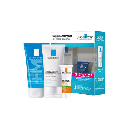 Kit Effaclar Mat 40ml + Effaclar Gel Moussant 50ml + Anthelios Uv Mune 400 3ml