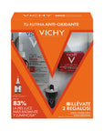 Vichy Kit Liftactiv Vitamina C Serum 20ml. + Crema Retinol Noche 15ml. + Mini Serum Activador de Luminosidad Antiedad 4ml.