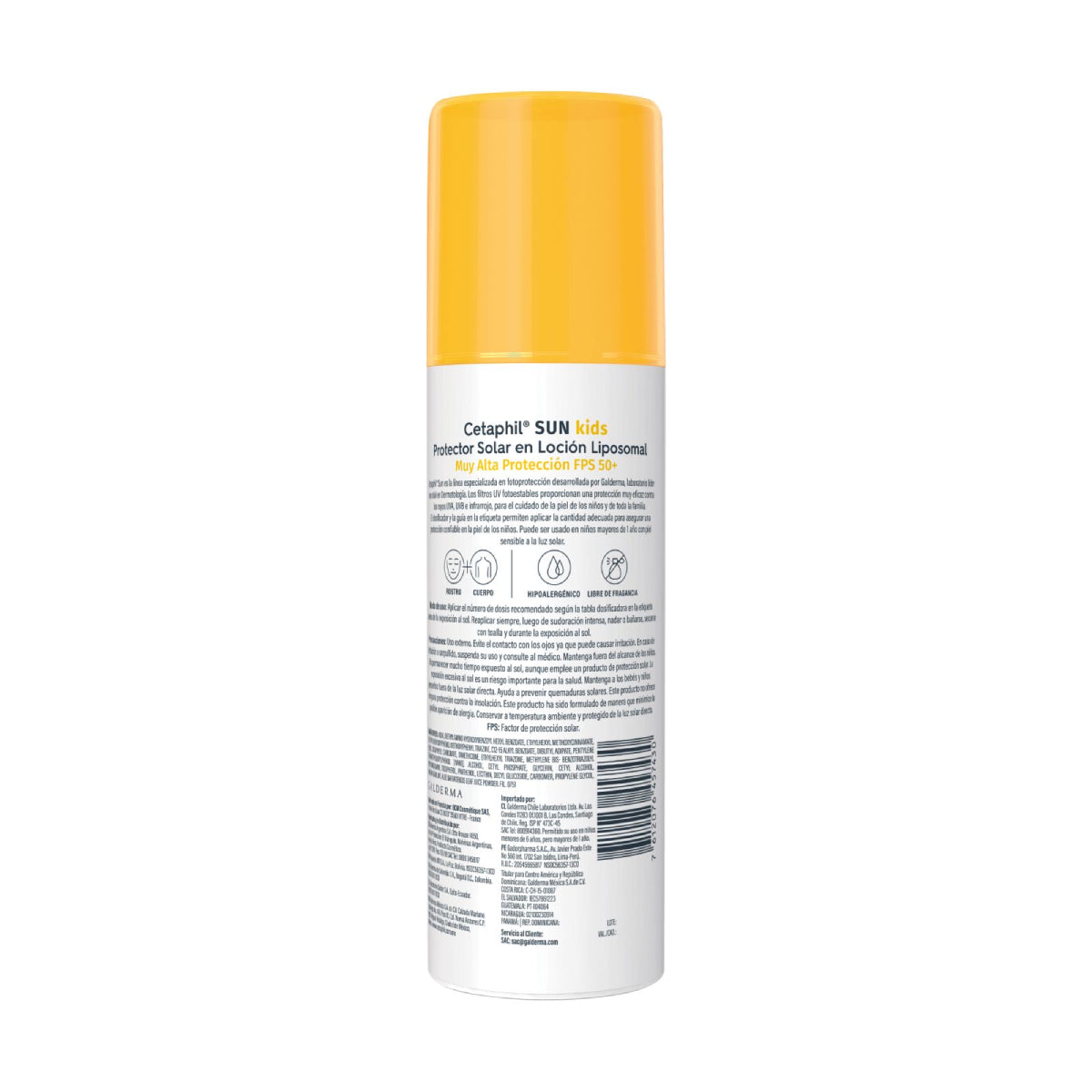Cetaphil Sun Niños Protector Solar FPS 50+ Loción Liposomal 150ml.