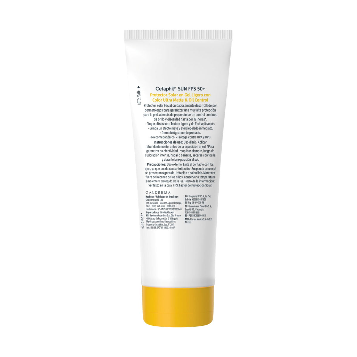 Cetaphil Sun Oil Control Protector Solar con Color FPS 50+ 50ml.