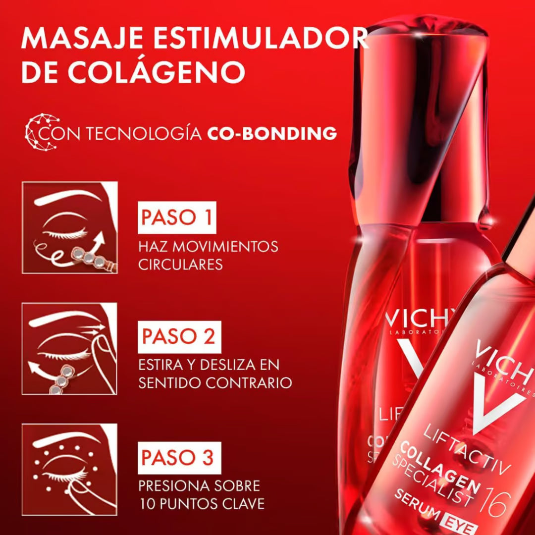 Vichy Liftactiv Collagen Specialist Sérum Ojos 15ml.