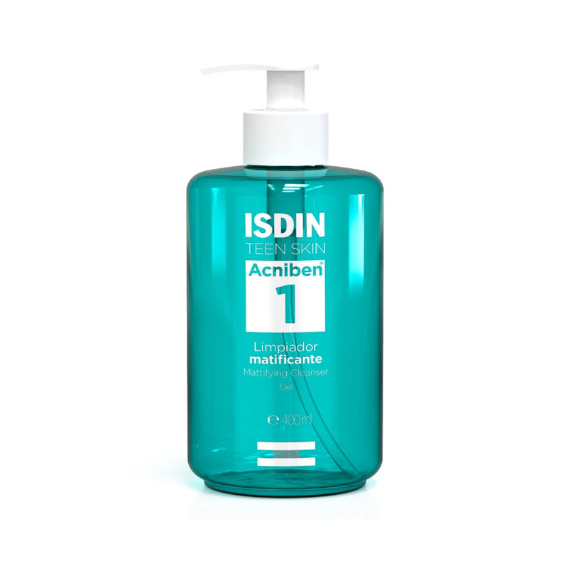 Isdin Acniben Facial Cleanser Gel Control Grasa 400ml.