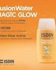 Isdin FP Fusion Water Magic Glow Fotoprotector Facial Iluminador SPF50 50ml.