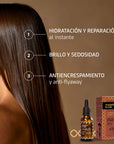 Nuggela & Sulé Amber Hair Oil 30ml.