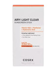 COSRX Air-Light Clear Sunscreen Stick SPF50 Protector Solar en Barra Transparente 19g.