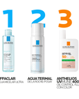La Roche-Posay Kit Anthelios UVMune 400 Oil Control Fluido Con Color 50ml. + Agua Termal Prebiótica 50ml. + Agua Micelar 50ml.