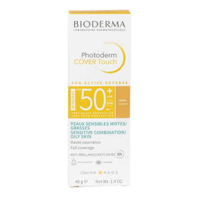 Bioderma Photoderm Cover Touch SPF 50+ Tono Dorado 40g