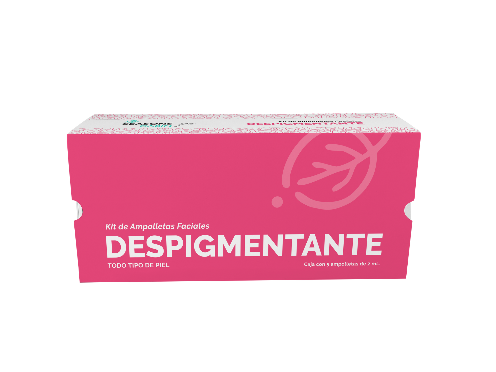 Season Love Your Skin Cabin Spa Ampolleta Despigmentante 5 pzas (2ml c/u)