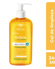 Darrow Actine Oil Control Gel Limpiador Facial Seborregulador para Piel Mixta y Grasa 240g.