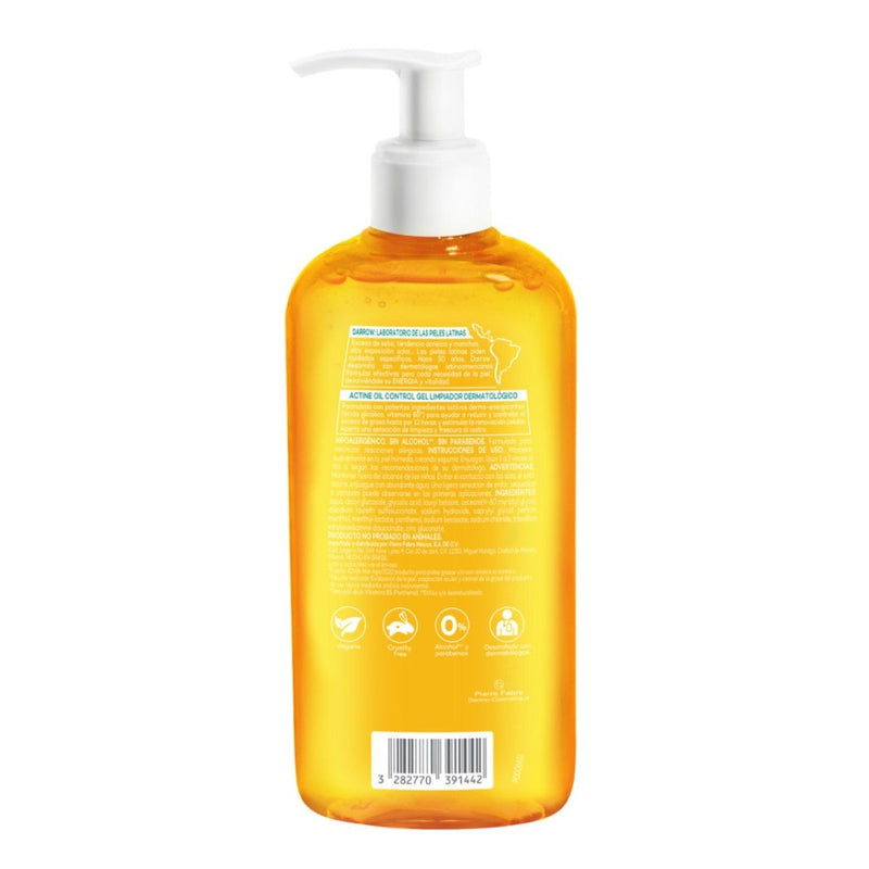 Darrow Actine Oil Control Gel Limpiador 240g