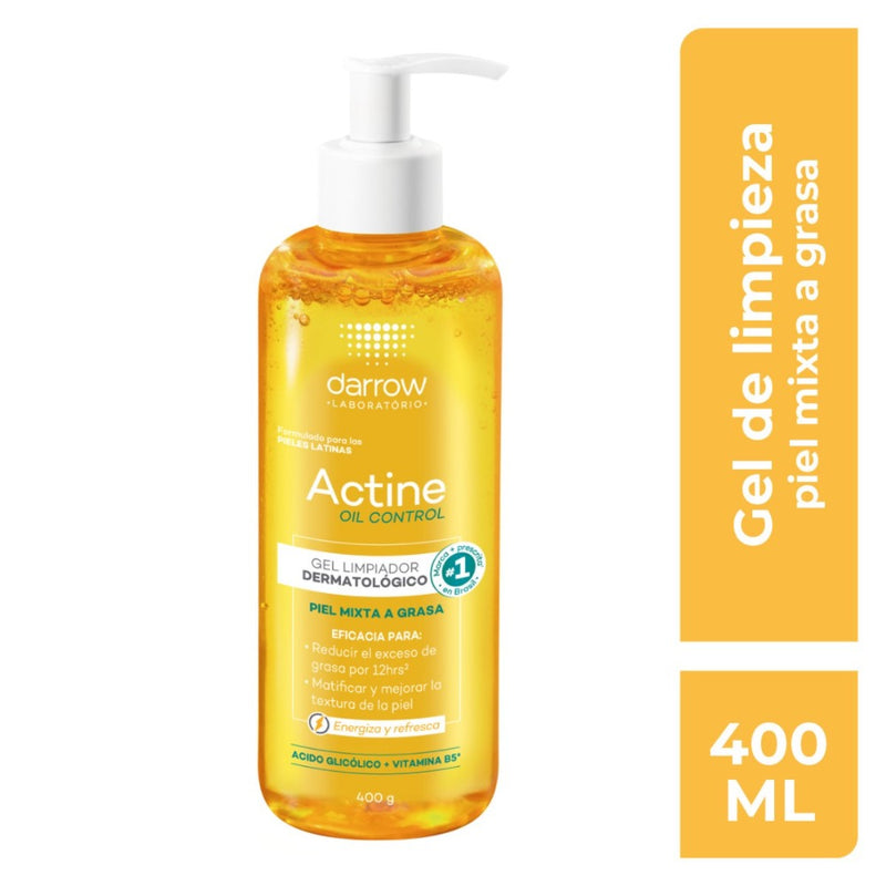 Darrow Actine Oil Control Gel Limpiador 400g