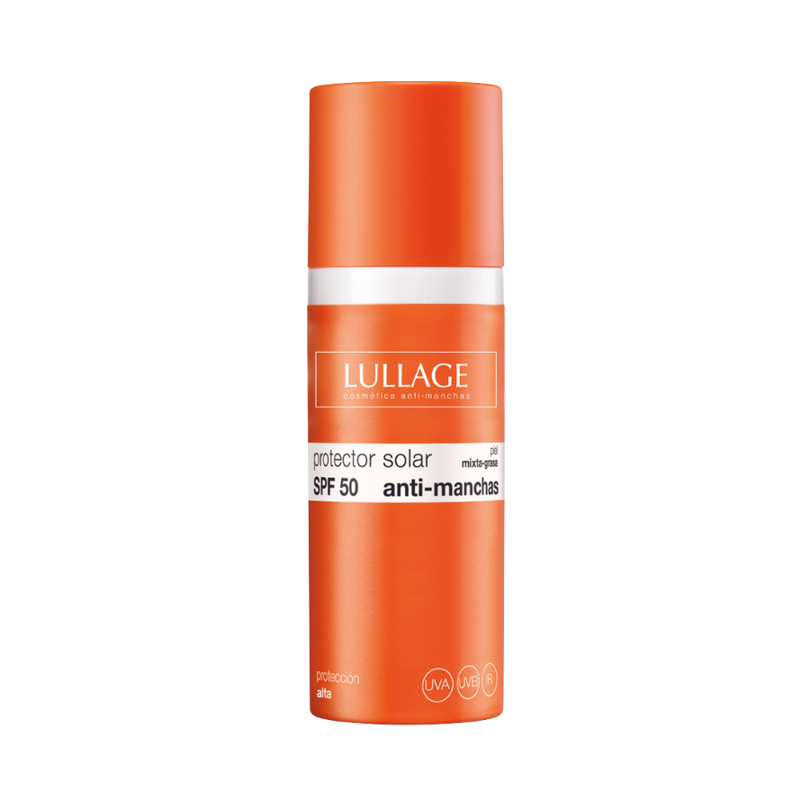 Lullage gel solar anti manchas FPS50 50ml.
