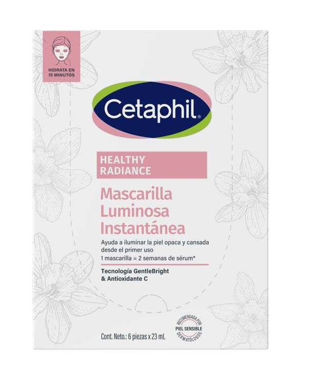 Cetaphil Healthy Radiance Mascarilla Luminosa Instantánea 6u.
