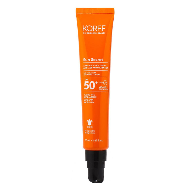 KORFF Sun Secret Fluido Facial Anti-Manchas SPF 50+ 50ml.