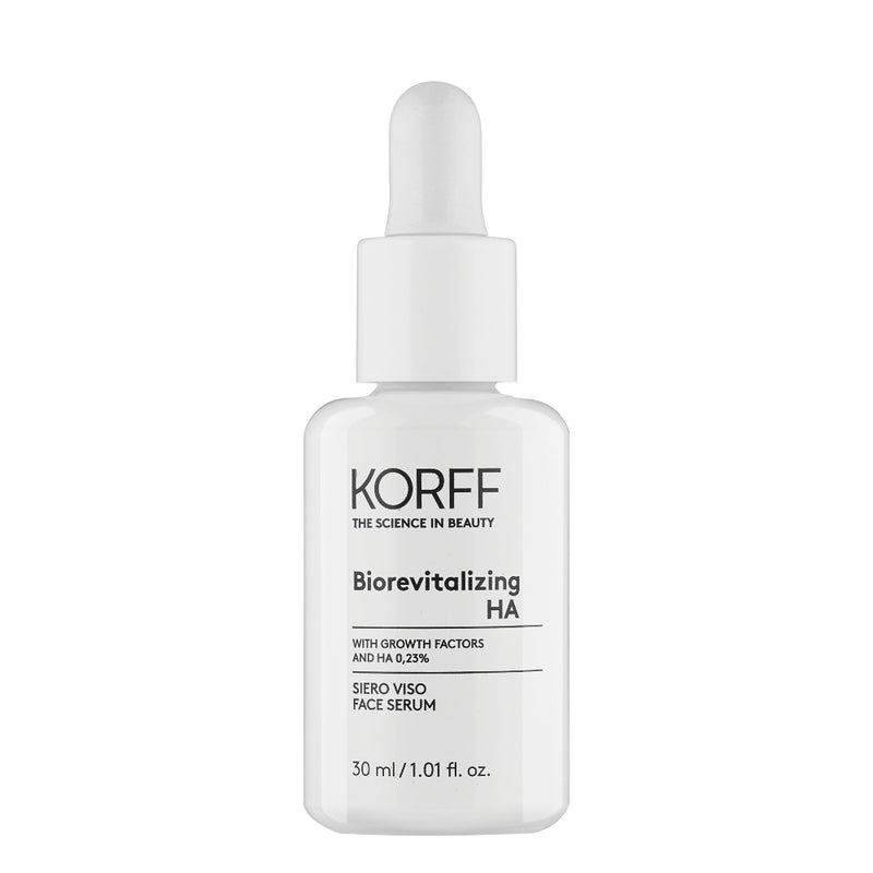 KORFF Serum Facial Biorevitalizante Con Ácido Hialurónico 30ml.