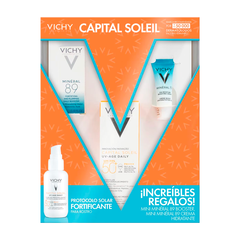 Vichy Capital Soleil Protocolo Protección Solar Fortificante