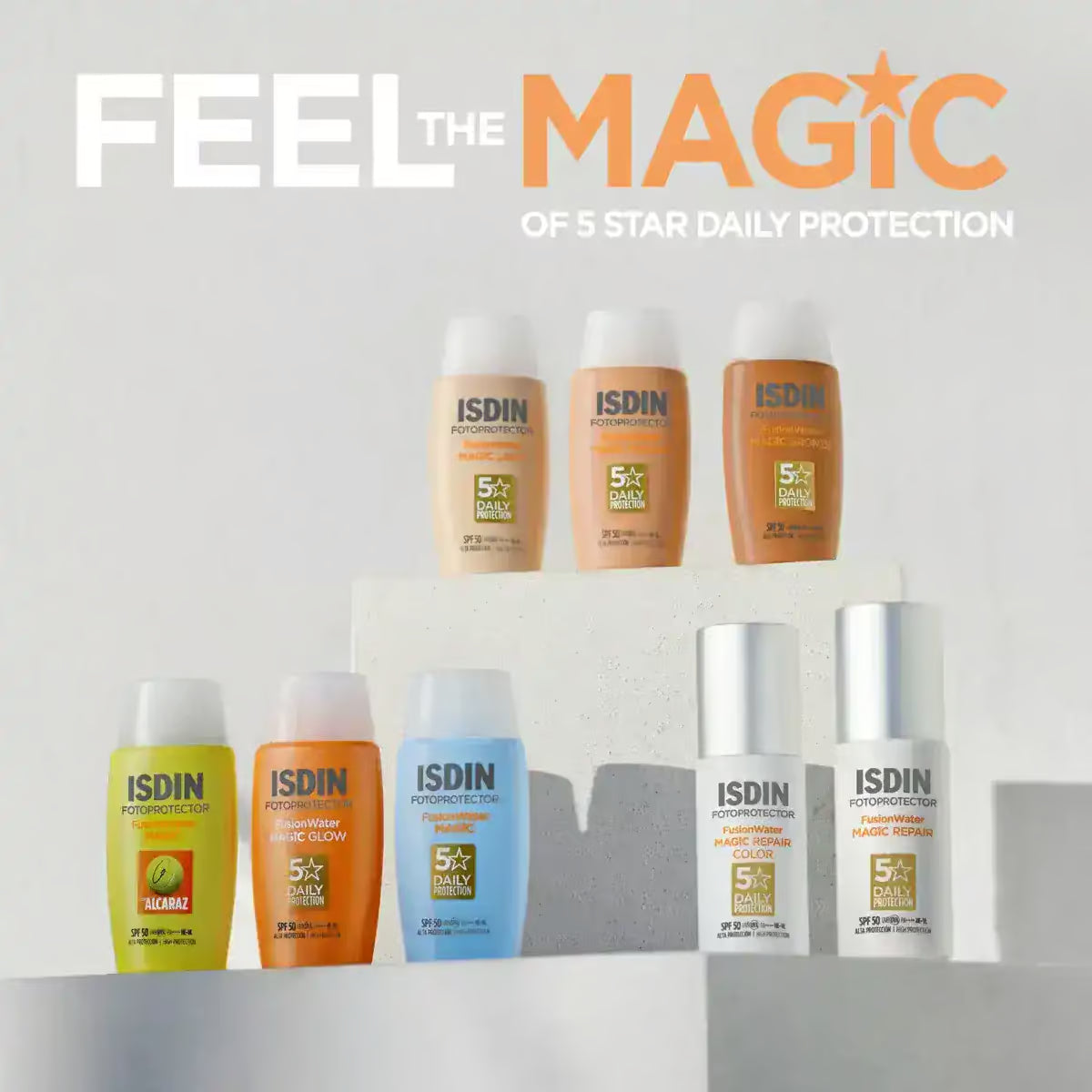 Isdin Magic Color Medium Spf50 50ml.