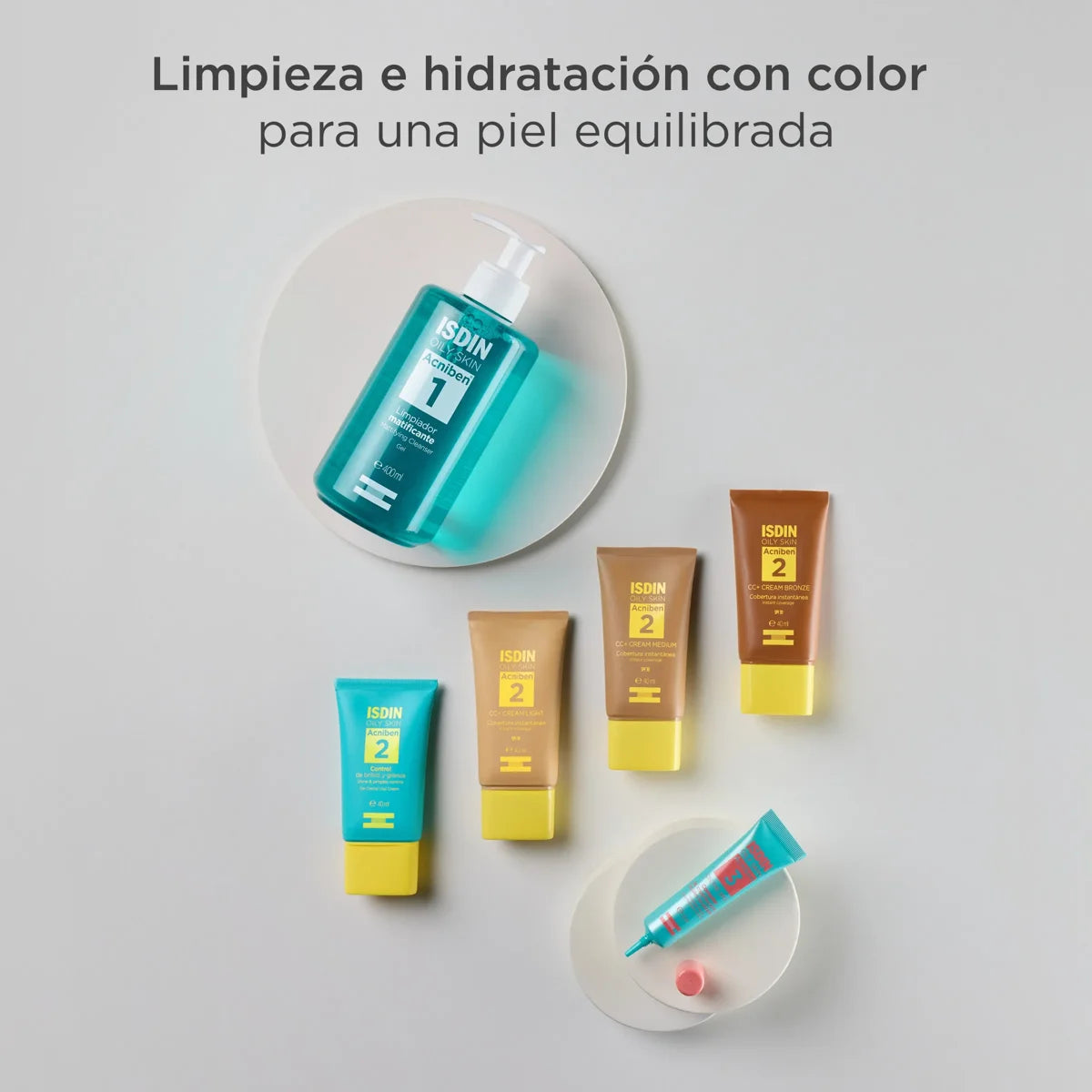 Isdin Acniben CC+ Cream Medium SPF30 40 ml
