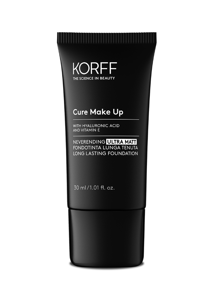 KORFF Cure Make Up Base Ultra Mate SPF 30 Larga Duración 30 ml. - Tono 03