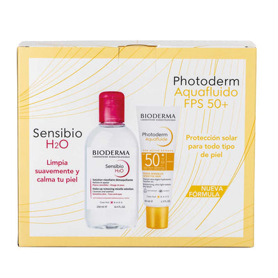 Kit-Sensibio H2O 250ml + Photoderm Aquafluido Fps50+ 40ml