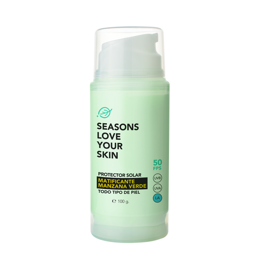 Season Love Your Skin Protector solar FPS50 Matificante Manzana Verde 100 g