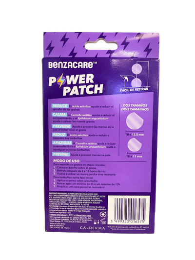 Benzacare Power Patch 36 Piezas