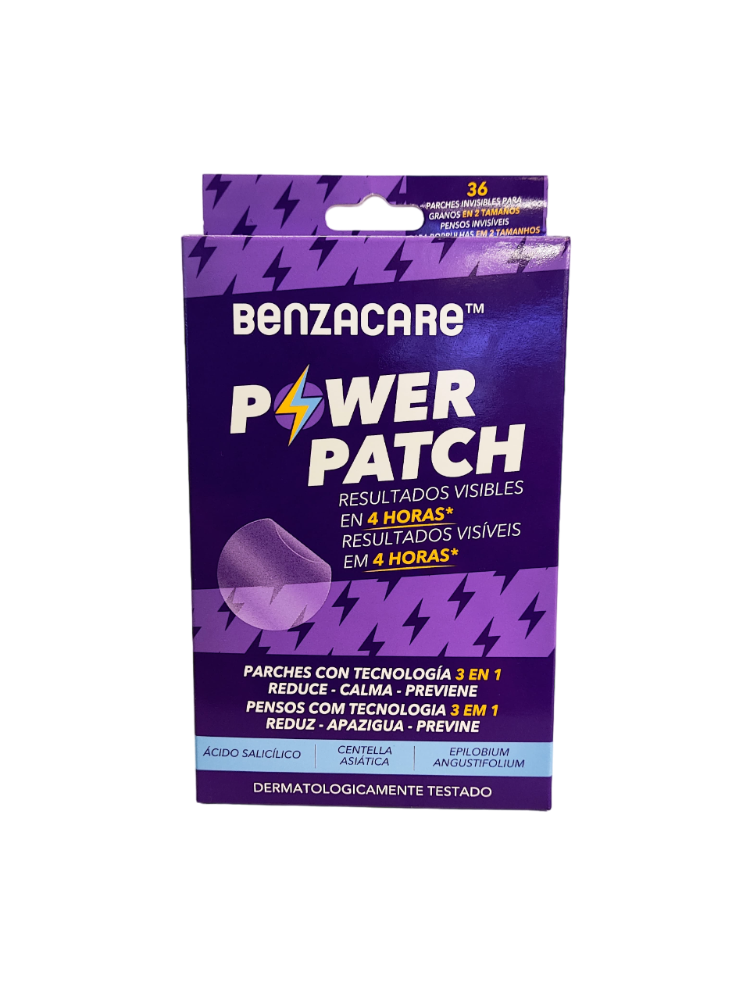 Benzacare Power Patch 36 Piezas