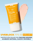 Isispharma Uveblock FPS50+ Velvet 40 ml