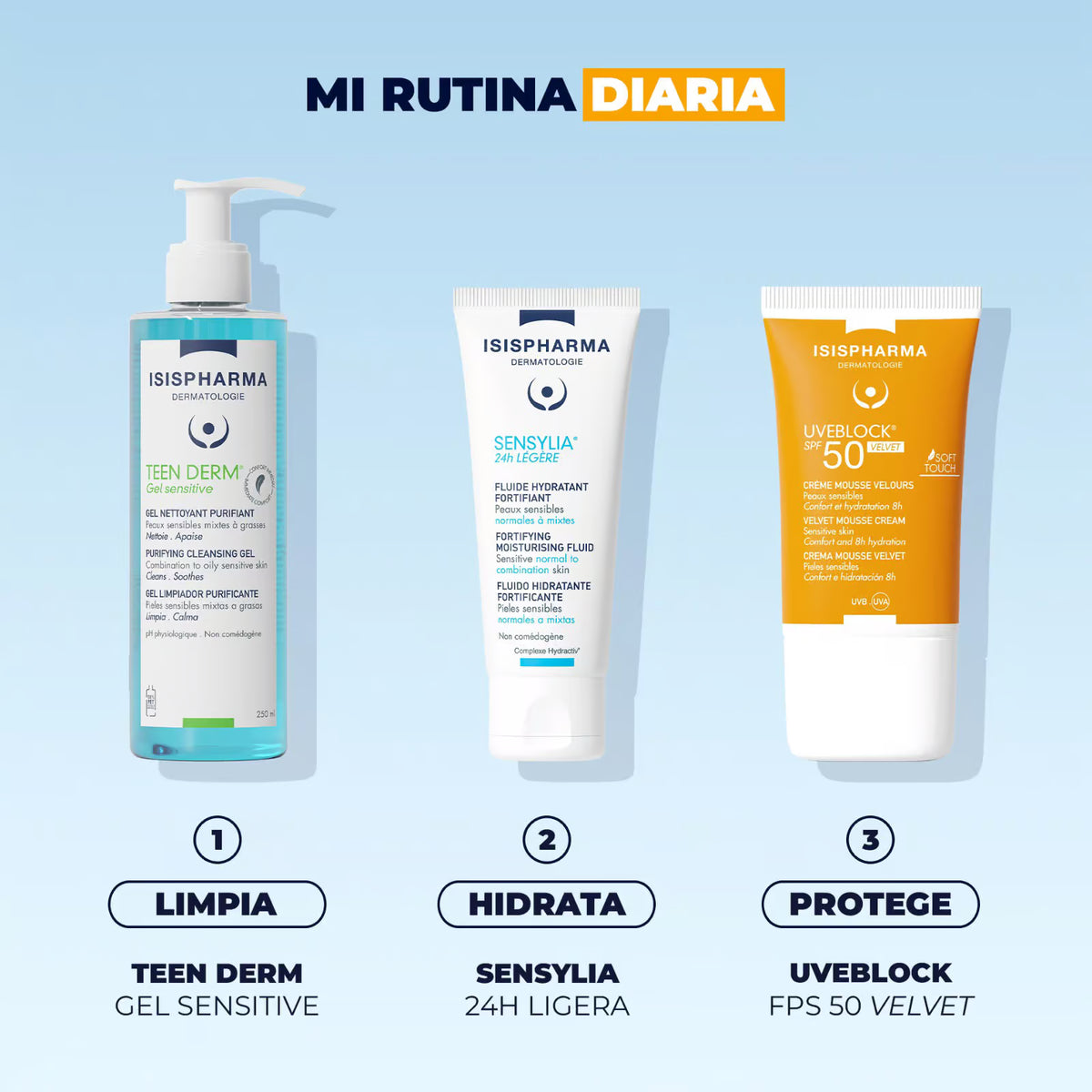 Isispharma Uveblock FPS50+ Velvet 40 ml