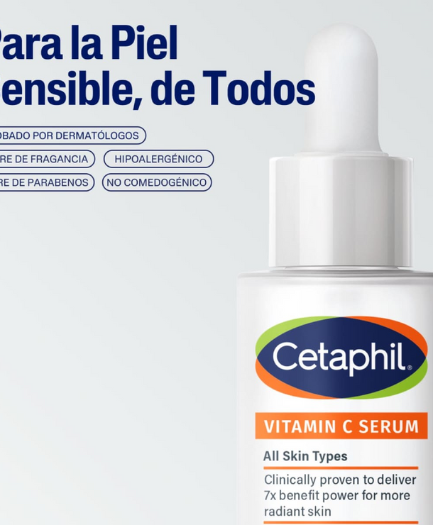 Cetaphil Sérum Facial de Vitamina C Antimanchas 30ml.