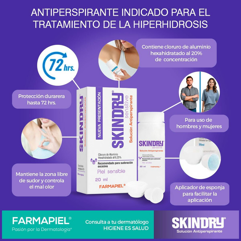 Farmapiel Skindry Sens Serum Hidratante Para Piel Sensible 20ml.