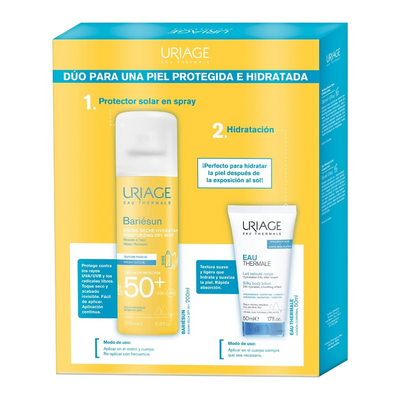Uriage Kit Bariésun SPF50+ Bruma Seca 200ml. + Loción Corporal 50ml.