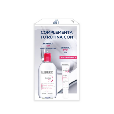 Bioderma Kit Sensibio Gel Moussant 100ml + Sensibio Devensive Serum 30ml.