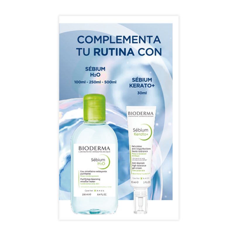 Bioderma Kit Sebium Gel Moussant 100ml.+ Sebium Gel Moussant 200ml.
