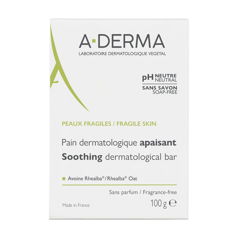 Aderma Dermopan Barra limpiadora para piel sensible 100gr.