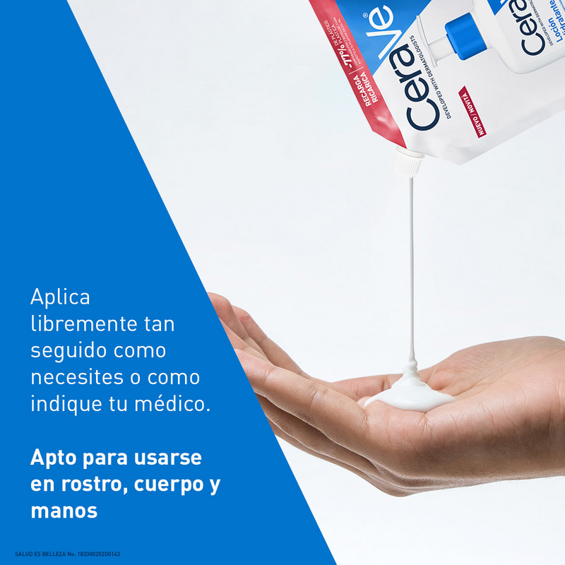 CeraVe Loción Hidratante Refill 473ml.