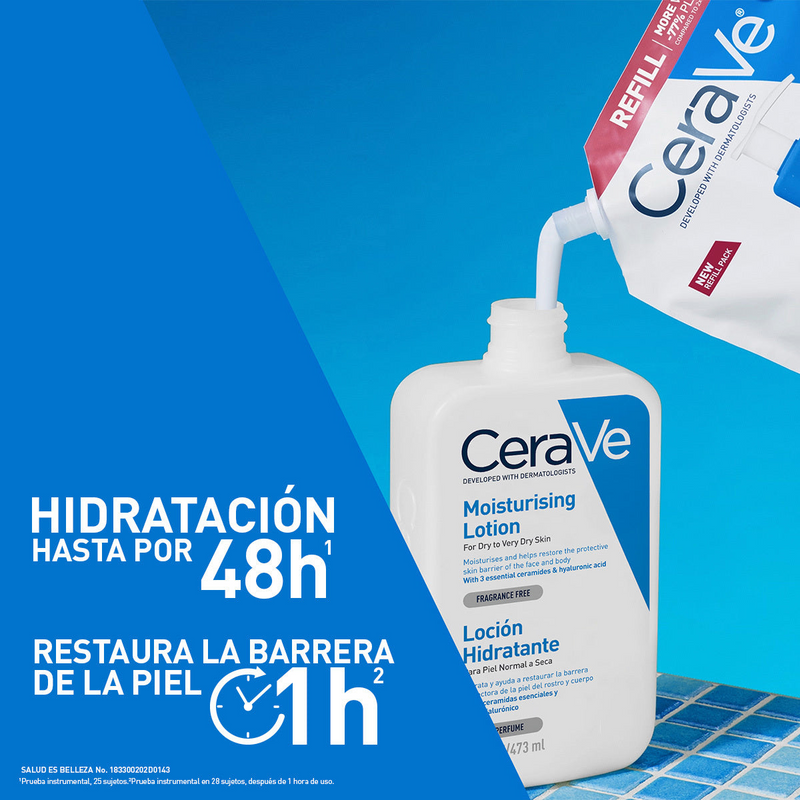 CeraVe Loción Hidratante Refill 473ml.