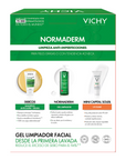 Vichy - Kit Normaderm intensive purifing cleanser 400ml + Dercos anti dandruff 50ml + Capital soleil UV Clear SPF50+ 3ml.