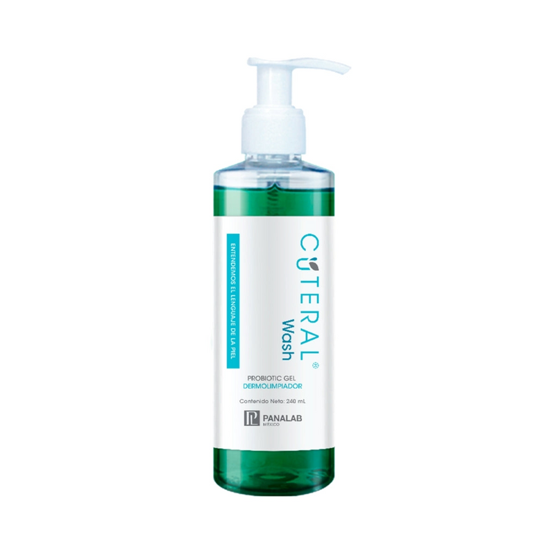 Panalab Cuteral Wash Probiotic Gel Limpiador 240ml.
