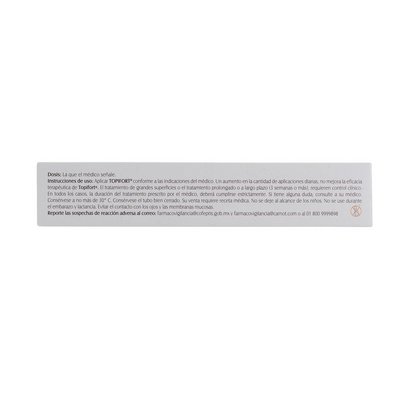 Panalab Topifort Crema Clobetasol 0.05% 30g.